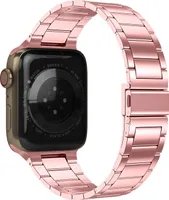 Bransoleta ze stali nierdzewnej do Apple Watch 41 mm / 40 mm / 38 mm - różowa