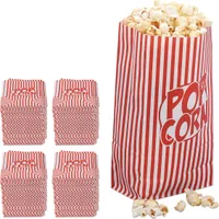relaxdays 576 x Popcorntüten rot-weiß