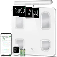 Arboleaf Körperwaage, Bluetooth-Modell mit 8 Elektroden, hohe Präzision