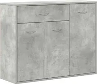 vidaXL Příborník betonový šedý 88x30x70 cm výrobek z odvozeného dřeva