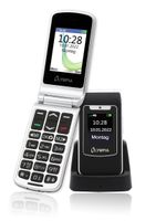 Olympia Style Duo 4G Senioren Mobiltelefon große Tasten Klapphandy schwarz