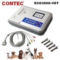 Veterinärmedizin EKG-Gerät Hund Katze elektrokardiograph 3 Kanal Drucker Tier Haustiere VET