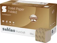 Satino Toilettenpapier PureSoft 066560 gefaltet 30x300Bl.