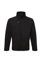 Fort Softshell-Jacke für Männer Bizarrap schwarz L
