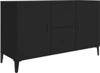 vidaXL Kredens czarny 100x36x60 cm materiał drewnopochodny