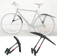MidGard Fahrrad Schutzblech Set für Hinten und Vorne E-Bike für 24-28 Zoll Fahrräder, Rennrad Mudguard mit Kabelbinder