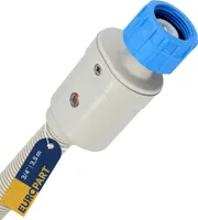 Europart 10071946 Zulaufschlauch Kaltwasser 3,5m 3/4" 25°C mit Aquastop Sicherheitsventil Universal für Waschmaschine Geschirrspüler