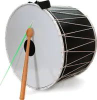 Orientální 51 cm. DAVUL Dhol Drum Percussion Davul 100% ruční výroba