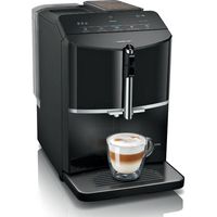 Siemens TF301E19 Plne automatický kávovar 1300 W, automatický čistiaci systém, klavírny lak čierny