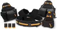 Toughbuilt univerzální set opasku, kapsy a háku na kladivo