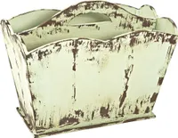 Haku Zeitungsständer, vintage - Maße: 45 cm x 25 cm x 35 cm; 27985