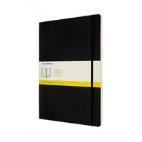 Zápisník Moleskine A4, kostkovaný, měkké desky, černý