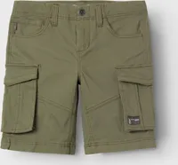 NAME IT Lässige Cargo Shorts Kurze Twill Chino Hose Denim Pants Größe: 110