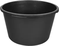 Toolland Mörtelkasten, rund, Kunststoff, schwarz, 90 Liter