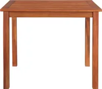 vidaXL Stół ogrodowy 85x85x74 cm lite drewno akacjowe