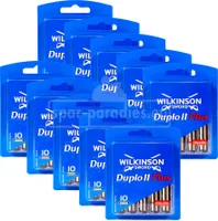 Wilkinson Duplo II Plus Rasierklingen, 10er Pack x 10