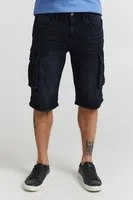 11 Project PRNordin Herren Cargo Jeans Shorts Kurze Denim Hose mit Stretch Regular Fit