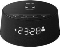 Hudobný budík Philips TAPR702/12 s funkciou Bluetooth, USB a nabíjaním Qi