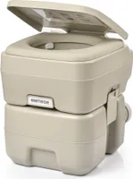 Campingtoilette, Tragbare Toilette, Reisetoilette Meteor 20L mit Spülung
