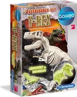 Clementoni Galileo Excavation Set svítící ve tmě - Dinosaurus T-Rex