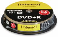 Intenso 1x10 DVD+R 8.5GB 8x Double Layer printable, Tortenschachtel