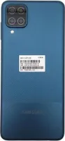 Original Samsung Galaxy A12 SM-A125F Akkudeckel Blau Gut