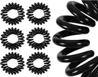 10x Haargummis Spiralhaargummi Spiralgummi Telefonkabel Zopf Zopfgummi Haarbinder
