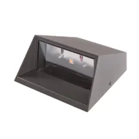 Lucande LED-Außenwandleuchte Hanno, anthrazit, Metall, IP54