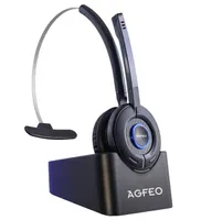 AGFEO 6101543 - Büro/Callcenter - 49 g - Kopfhörer - Schwarz