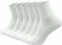 Gawilo  Tennissocken Damen (6 Paar), Weiss / 35 - 38