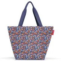 reisenthel shopper M, Einkaufstasche, Tragetasche, Schultertasche, Tasche, Polyestergewebe, Viola Blue, 15 L, ZS4091