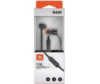 JBL In Ear Kopfhörer T110, Mikrofon, Headset, Farbe: Schwarz