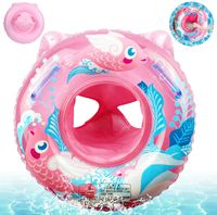 Kinder Ring 76 cm Schwimmring Badesitz Schwimmreifen Wasserspielzeug pink 