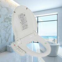 Elektrisch Dusch WC Bidet Toilette Smart Bidet Bad Absenkautomatik Toilettensitz 