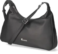 Kaerlek Damen Umhängetasche/ Schultertasche Schwarz Synthetik-