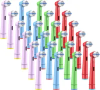 24 Aufsteckbürsten für Oral B Kinder Ersatzbürsten Zahnpflege Bürstenköpfe elektrische Zahnbürsten Dentalogix