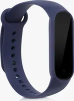 kwmobile 2x Sportarmband kompatibel mit Xiaomi Mi Smart Band 6 / Mi Band 6 / Band 5 Armband - Fitnesstracker Band Set aus TPU Silikon