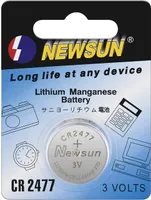 New Sun Knopfzelle Lithium Batterie CR2477 CR 2477