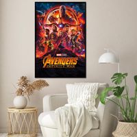 Close Up Avengers: Endgame Poster I Am Iron Man Schwarze Posterleisten mit Aufhängung + 2 St 61cm x 91,5cm 