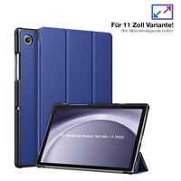 Schutzhülle für Samsung Galaxy Tab A9+ Plus 2023 11 Zoll Cover Case Schutz Tablet Farbe: Dunkelblau