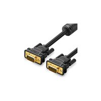 Ugreen Kabel VGA (mänlich) - VGA (mänlich) Full HD 3 m Monitorkabel schwarz