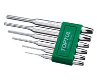 TOPTUL Splinttreiber-Satz GAAV0601 Chrom-Molybdänstahl 520g
