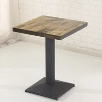 Esstisch 60cm Bistrotisch Bartisch Quadratisch Stehtisch für 4 Personen 60x60x75cm Retro