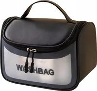 Kosmetiktasche - Sehr praktisch - Wasserdicht - Groß - Organizer - Leicht zu reinigen - Transparent