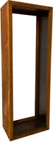 Kaminholzregal Brennholzregal Edelrost 115x40x25 cm Holzregal Rost Cortenstahl