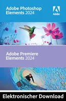 Adobe Photoshop + Premiere Elements 2024 | Vollversion | Windows | Download-Version