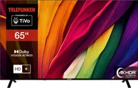 Telefunken 65 Zoll Fernseher Smart TV (4K UHD, HDR Dolby Vision, Dolby Atmos, 6 Monate HD+ inkl.)