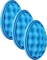 vhbw 3x Staubsaugerfilter Ersatz für Samsung DJ6301285A, DJ63-01285A Filter für Staubsauger - Schaumstofffilter, Vormotorfilter