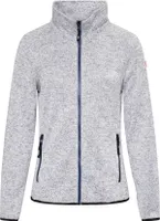 Nordberg - Andrea Fleece Cardigan - Damen - Hellblau Melange - Größe XXL