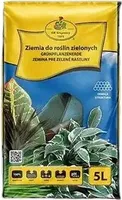 Ziemia do roślin zielonych 5L-torf, kompost, nawóz i perlit